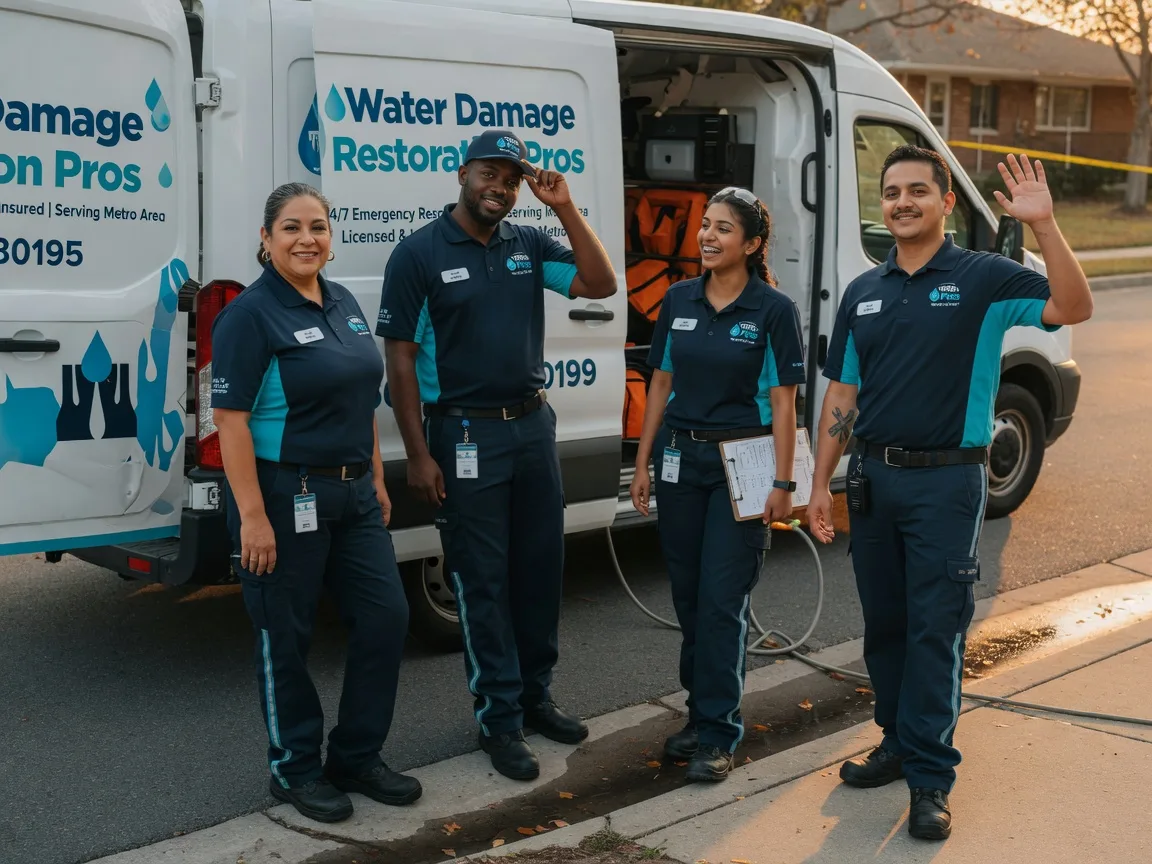 Water Damage Restoration company in Cecil, WI